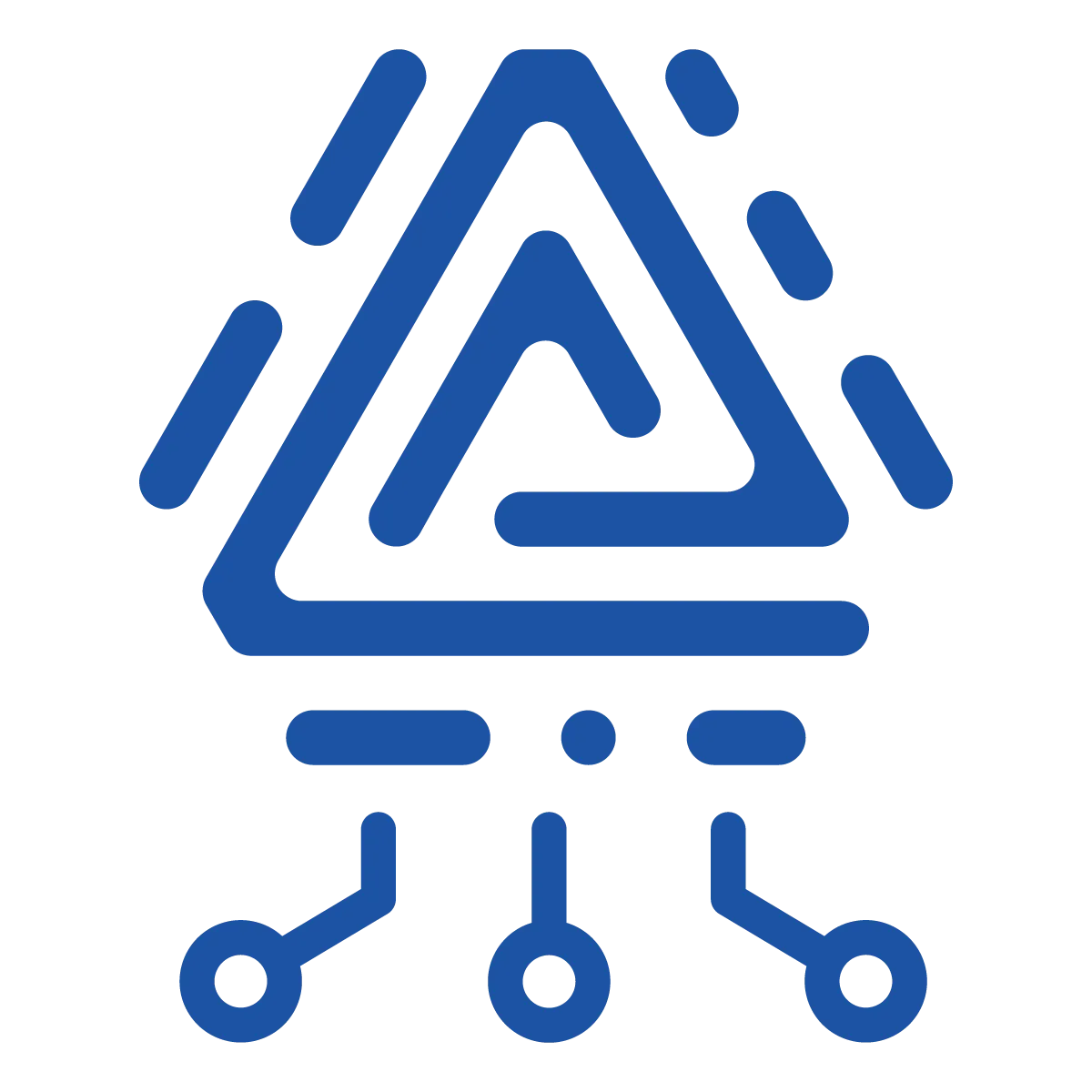 Acme integrations icon blue