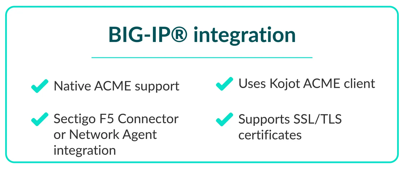 Integrations bigip new