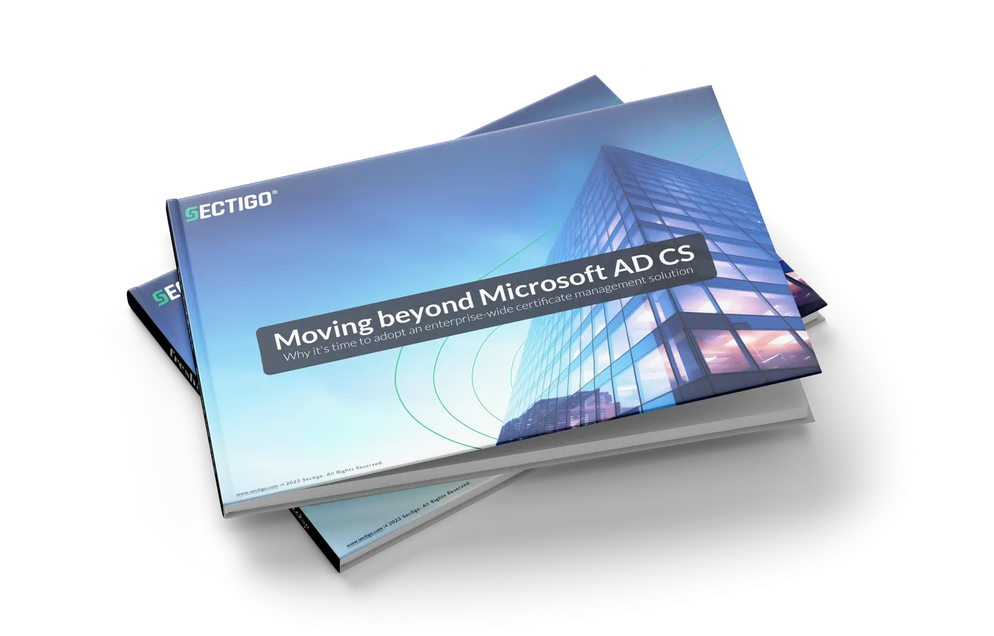 Microsoft adcs ebook mockup no background