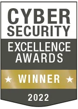 Badges 2022 Gold Cybersecurity Excellence-Auszeichnungen 2022
