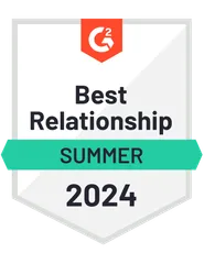 2024 Summer Best Relationship SSL and CLM Sectigo im G2-Bericht für Frühjahr 2024 für beste Beziehungen ausgezeichnet