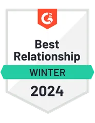 Best relationship Winter 2024 Sectigo von G2 im Winter 2024 für beste Beziehungen ausgezeichnet
