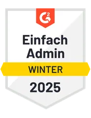 Zertifikatslebenszyklusmanagement CLM Ameinfachstenzuadministrieren Ease Of Admin Sectigo als einfachste Verwaltung im G2 2025 Winterbericht aufgeführt