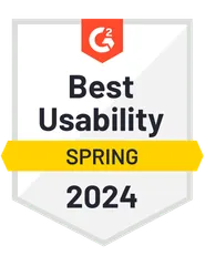 Best usability Sectigo CLM im G2-Bericht für Frühjahr 2024 für beste Benutzerfreundlichkeit ausgezeichnet
