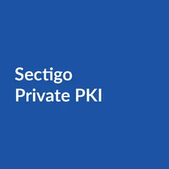 Sectigo Private PKI
