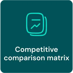 Competitive comparison matrix