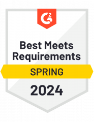 Sectigo listed as best meets requierments in 2024 G2 Spring report