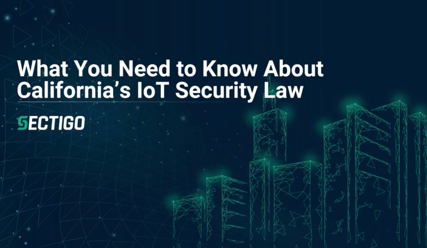 What you need to know about California's IoT security law