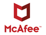 Mcafee logo McAfee logo